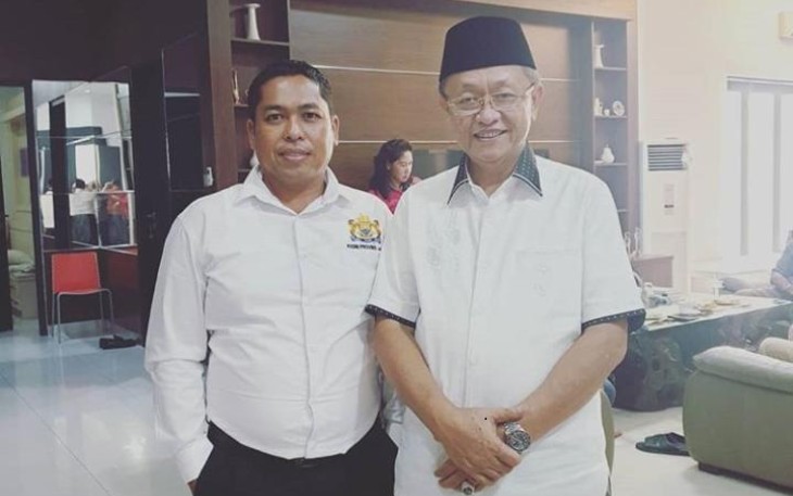Tokoh Milenial Jambi Saktiawan SE (kiri)