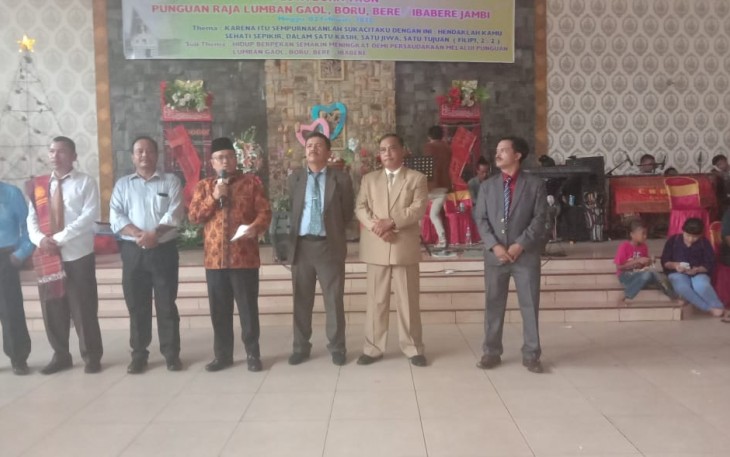 Wawako Jambi Hadiri Halal bi Halal Toga Lumban Gaol