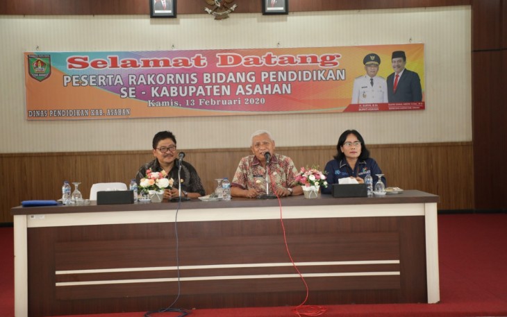 Bupati Gelar Rakor Bidang Pendidikan Asahan Tahun 2020