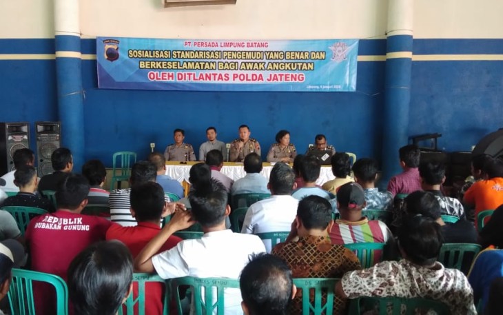 Ditlantas Polda Jateng Sosialisasikan Standar Keselamatan Mengemudi