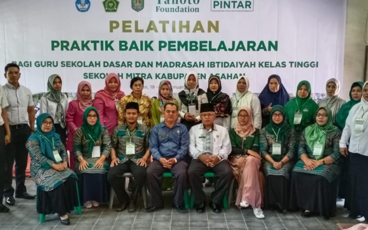 Kakanmenag Asahan Buka Pelatihan Praktik Baik Pembelajaran Guru SD/MI Kelas Awal Mitra Sekolah Asahan 