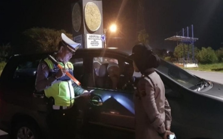Polres Oku Timur Gelar Razia Gabungan Mobile
