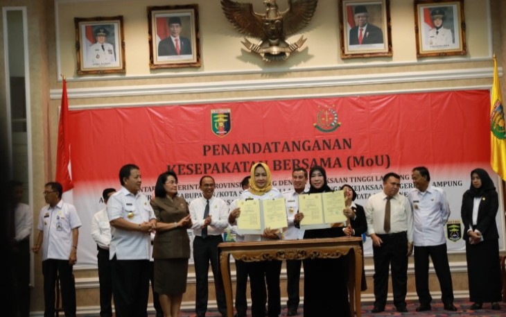 Bupati Winarti Teken Kesepakatan Bersama dengan Kejaksaan