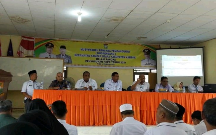 Musrenbang Kecamatan Kampar Utara 