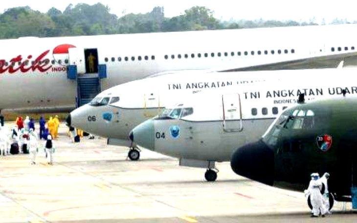 WNI Dari Wuhan yang tiba di Natuna