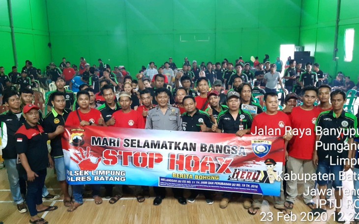 Pengemudi Truk Diimbau Waspadai Berita Hoaks