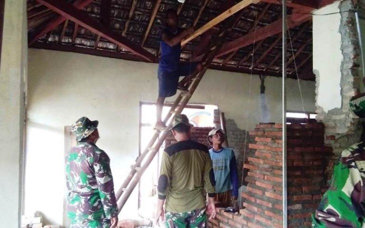 Rehab RTLH TMMD Reguler Pekalongan Tumbuhkan Gotong Royong dan Kepedulian