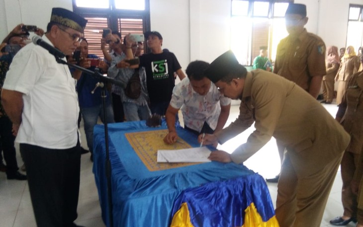 Bupati Batu Bara Lantik 241 Kepala Sekolah dan KUPTD