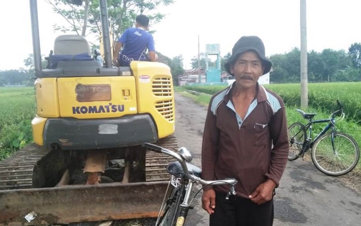 Kasngari (60) warga Dukuh Jlubang