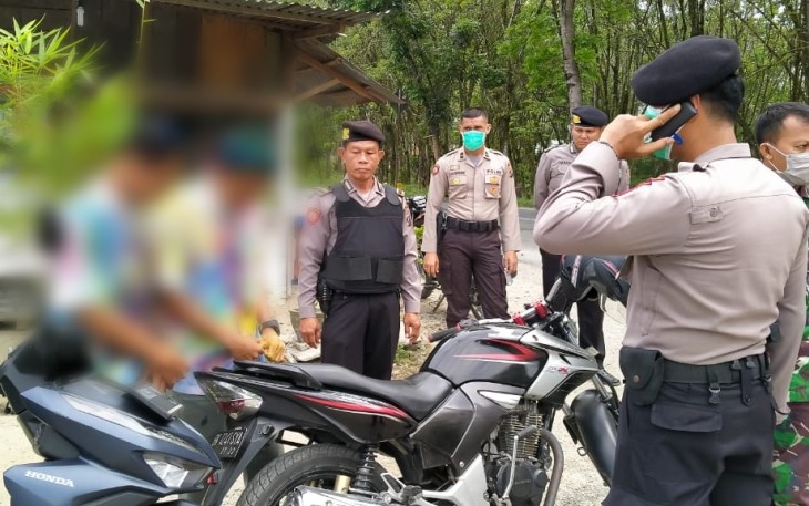 Ini yang Dilakukan Dandim Labuhanbatu Saat Jumpai Kumpulan Pelajar Sedang Corat-Coret