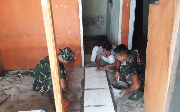 Perbaikan Rumah Nyai Marni Sudah 32 Persen 