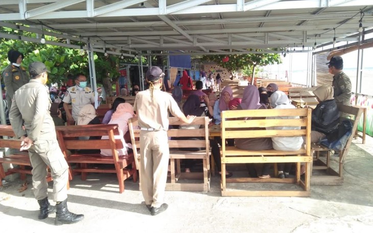 Satpol PP Bengkulu Gencar Lakukan Sosialisasi Cegah Corona