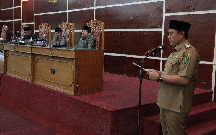 Paripurna DPRD Kota Bengkulu 