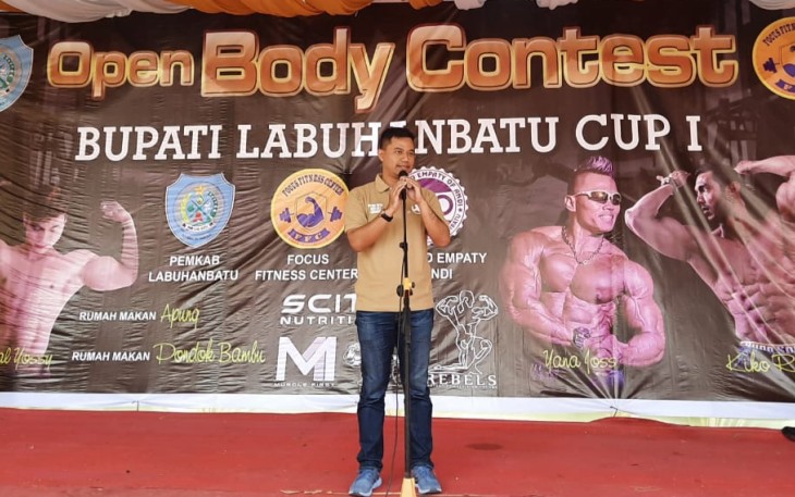 Kapolres Labuhanbatu Apresiasi event Open  Body Contest
