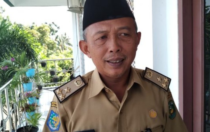 Salah Satu Peserta Lomba Hafalan Hadis Dari Badan Kepegawaian Pendidikan dan Pelatihan Kota Bengkulu Hendrik Fernandes