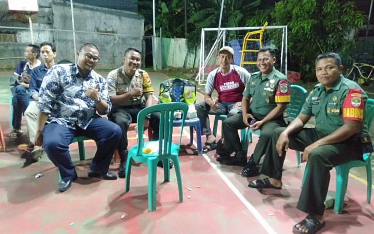Babinsa Koramil 02/Pondok Pererat Silaturahmi