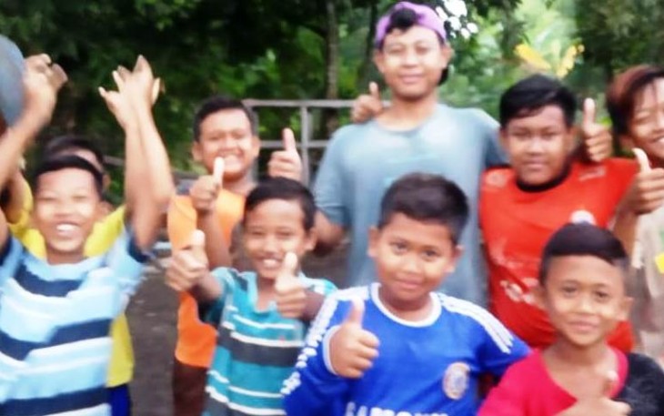 Anak-anak asal Dukuh Jlubang