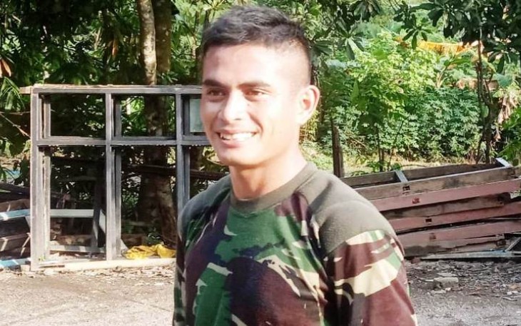 Duta Satgas TMMD Pekalongan Mengkampanyekan Rekrutmen TNI