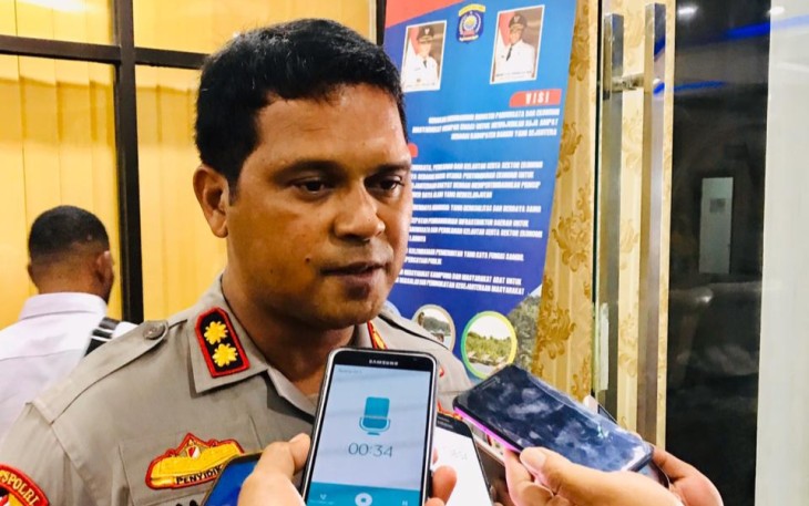 Kapolres Raja Ampat AKBP Andre JW. Manuputty S.IK
