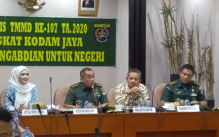 Wali Kota Depok Harapkan Kerja Sama Dengan Kodim 0508 Meningkat