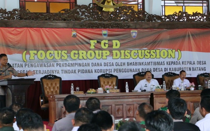 Polres Batang Gelar FGD