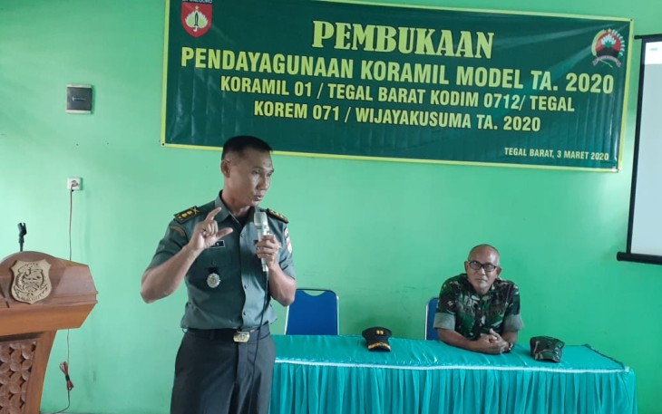 Korem 071/Wijayakusuma Gelar Pendayagunaan Koramil Model
