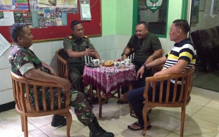 Ketua Mitra Jaya Jatipulo Sambangi Makoramil 03/GP
