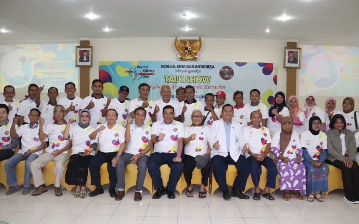RSAU dr Esnawan Antariksa Turut Canangkan Hari Ginjal Sedunia