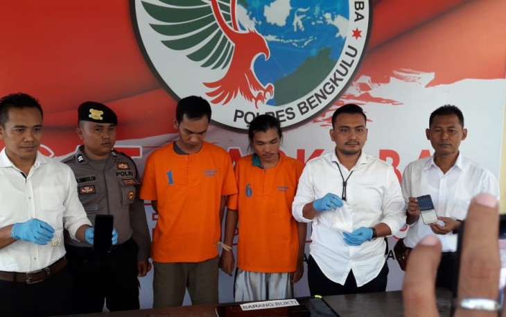 Konferensi Pers Polres Bengkulu
