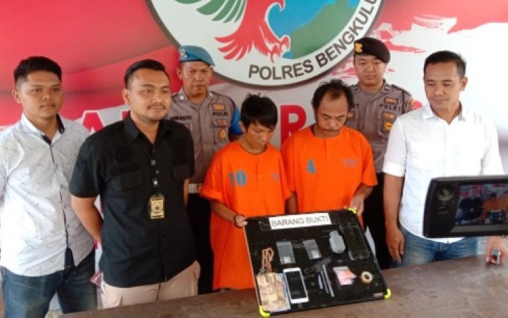Konferensi Pers Polres Bengkulu