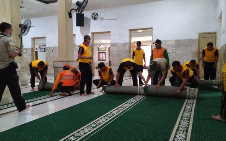 Giat Tiga Pilar Kelurahan Rawa Bunga Cegah Penyebaran Covid-19