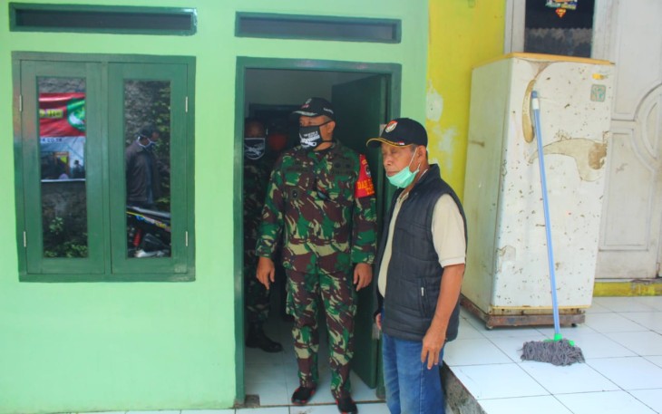 TMMD 107 Kodim 0508/Depok Sasaran Rumah Milik Alamsyah Sudah 90 Persen