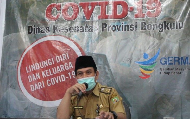 Kepala Dinas Kesehatan Provinsi Bengkulu Herwan Antoni
