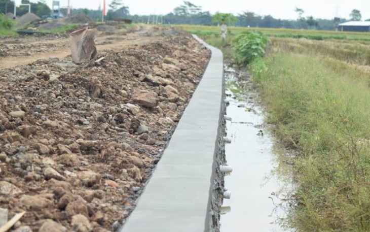 Manfaat Retaining Wall Turap di Lokasi TMMD Reguler Pekalongan