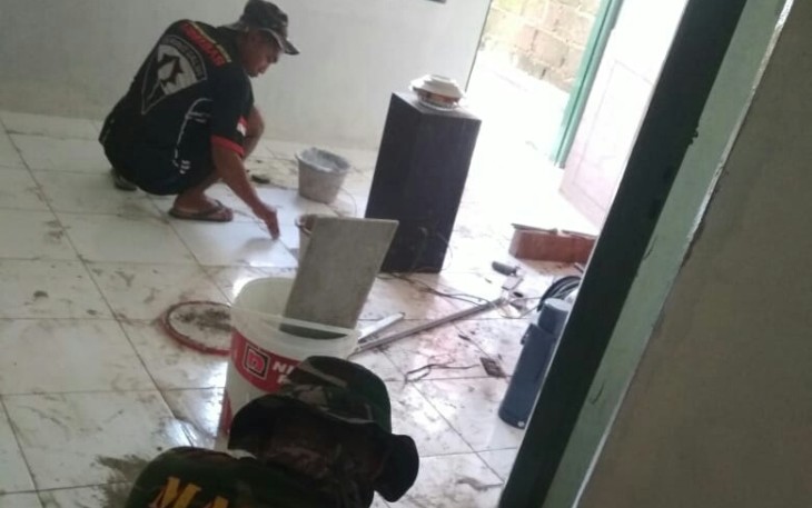 Sudah 64 Persen Rehab Rutilahu Nona Rita Dalam Program TMMD ke 107
