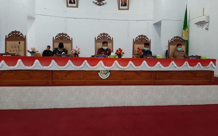 Paripurna DPRD Kabupaten Seluma Penutupan Masa Sidang ke II Tahun 2019-2020
