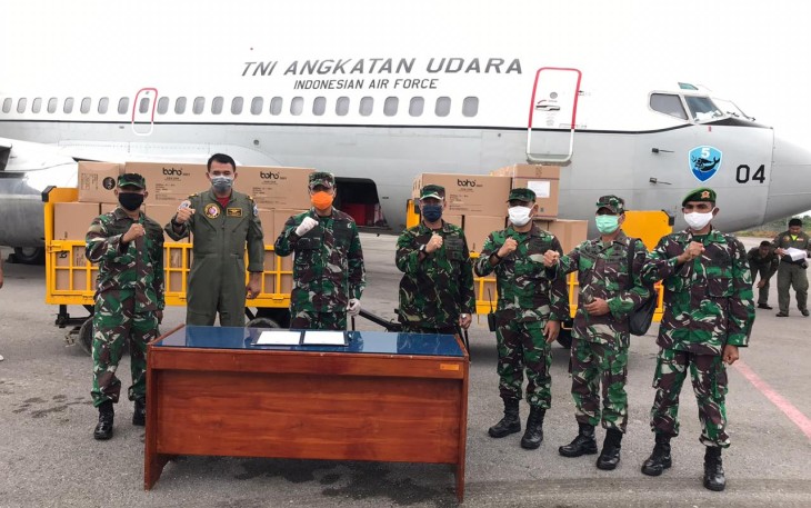 2000 APD dan 12.000 Masker Bantuan Penanganan Covid-19 Kembali Tiba di Sulawesi Tenggara