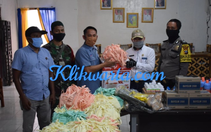 PT Inalum Bantu 12.000 Masker dan Perlengkapan Lain di Tiga Desa