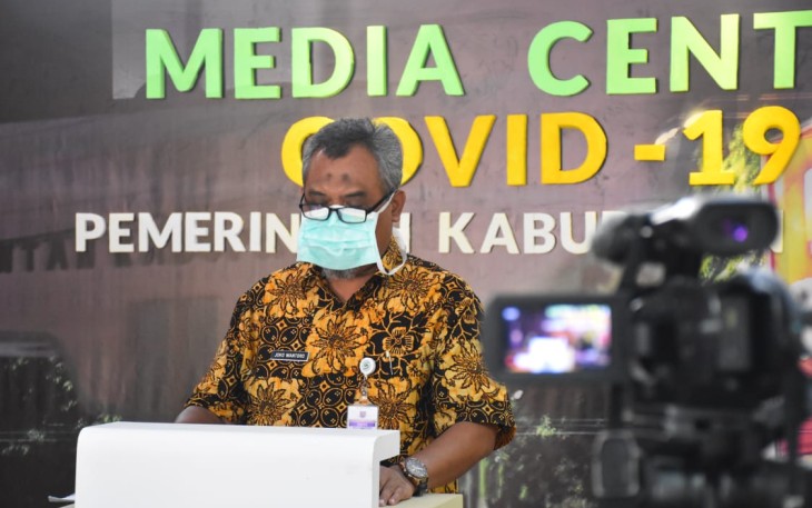 Juru Bicara Gugus Tugas Percepatan Penanganan Covid-19 Pemerintah Kabupaten Tegal dr. Joko Wantoro