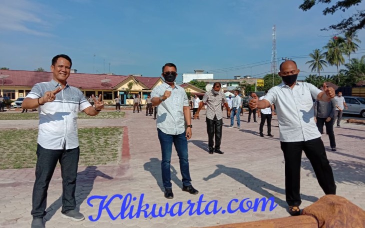 Jajaran Polres Batu Bara Berolahraga