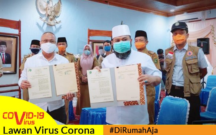 Pemkot Bengkulu Teken MoU Dengan Bulog Terkait Bantuan Pangan terhadap Warga Terdampak Covid-19