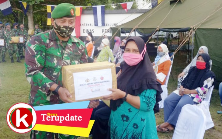 Alumni Akabri 96 Bharata Sena Salurkan Ratusan Paket Sembako ke Masyarakat Bintan