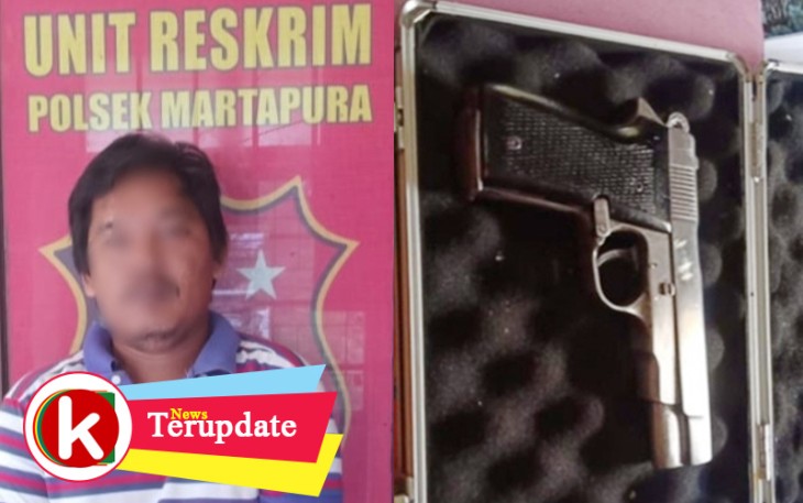 Tersangka dan Barang Bukti saat diamankan