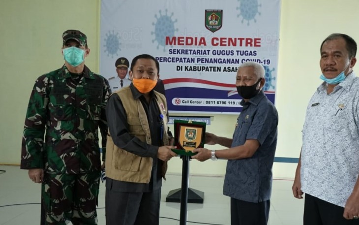 BNPB Kunker ke Gugus Tugas Covid-19 Asahan