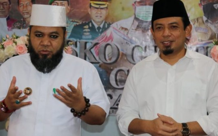 Wali Kota Bengkulu Helmi Hasan dan Wakil Wali Kota Bengkulu Dedy Wahyudi 