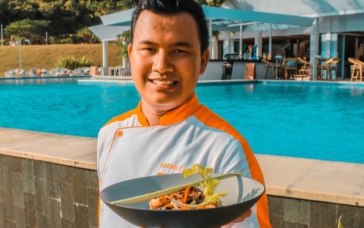 Executive chef Yovi di Harris Resort Barelang