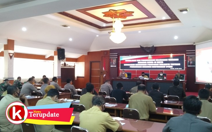 Suasana Sosialisasi Pembentukan Kampung Tangguh Covid-19 (foto : Faisal NR / Klikwarta.com) 