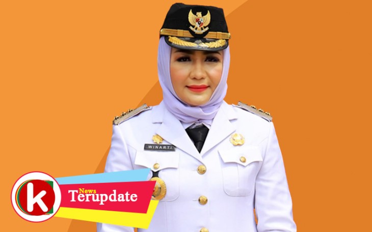 Bupati Tulang Bawang Hj Winarti SE MH