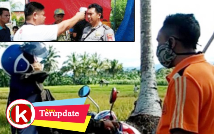Pemdes Suka Rami Dirikan Posko Cegah Penyebaran Covid-19