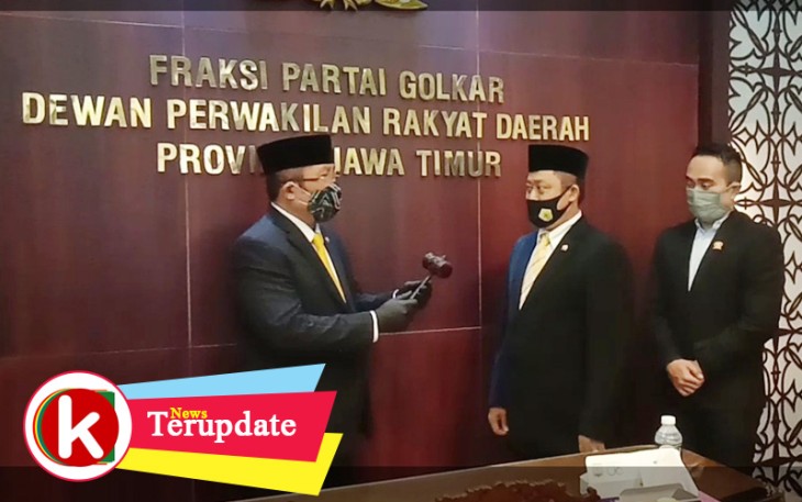 Kodrat Sunyoto Jadi Ketua Fraksi Golkar DPRD Jatim 